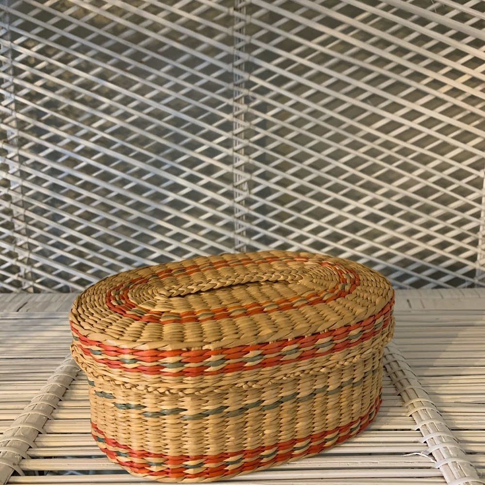 Vintage Decor Storage Basket